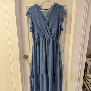Faux Wrap Dress